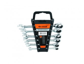 6Pcs Ratchet Combination Wrench Set